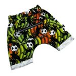 Pudlové šortky Nikolas s fotbalovým potiskem