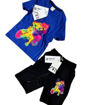 Sada Lví král - černá a modrá