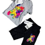 Komplet Lion King - čierno-sivý