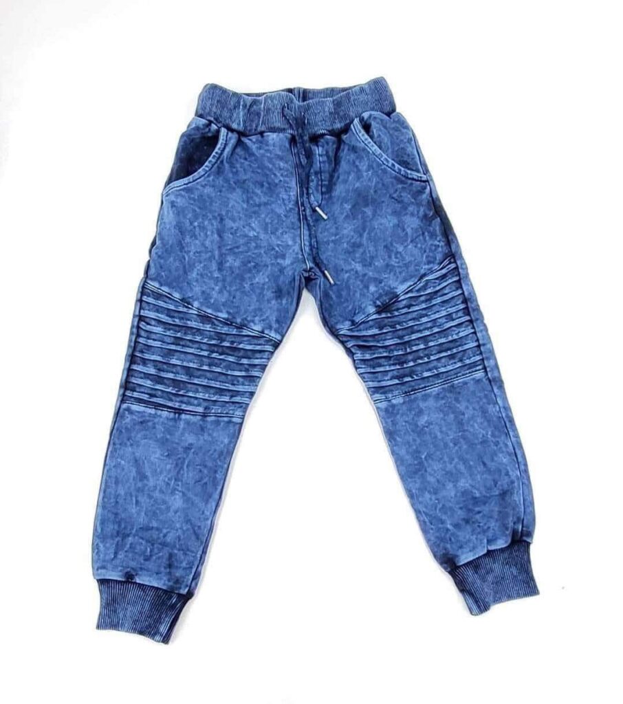 Bavlnené tepláky JEANS - modré | Chanebaby.sk