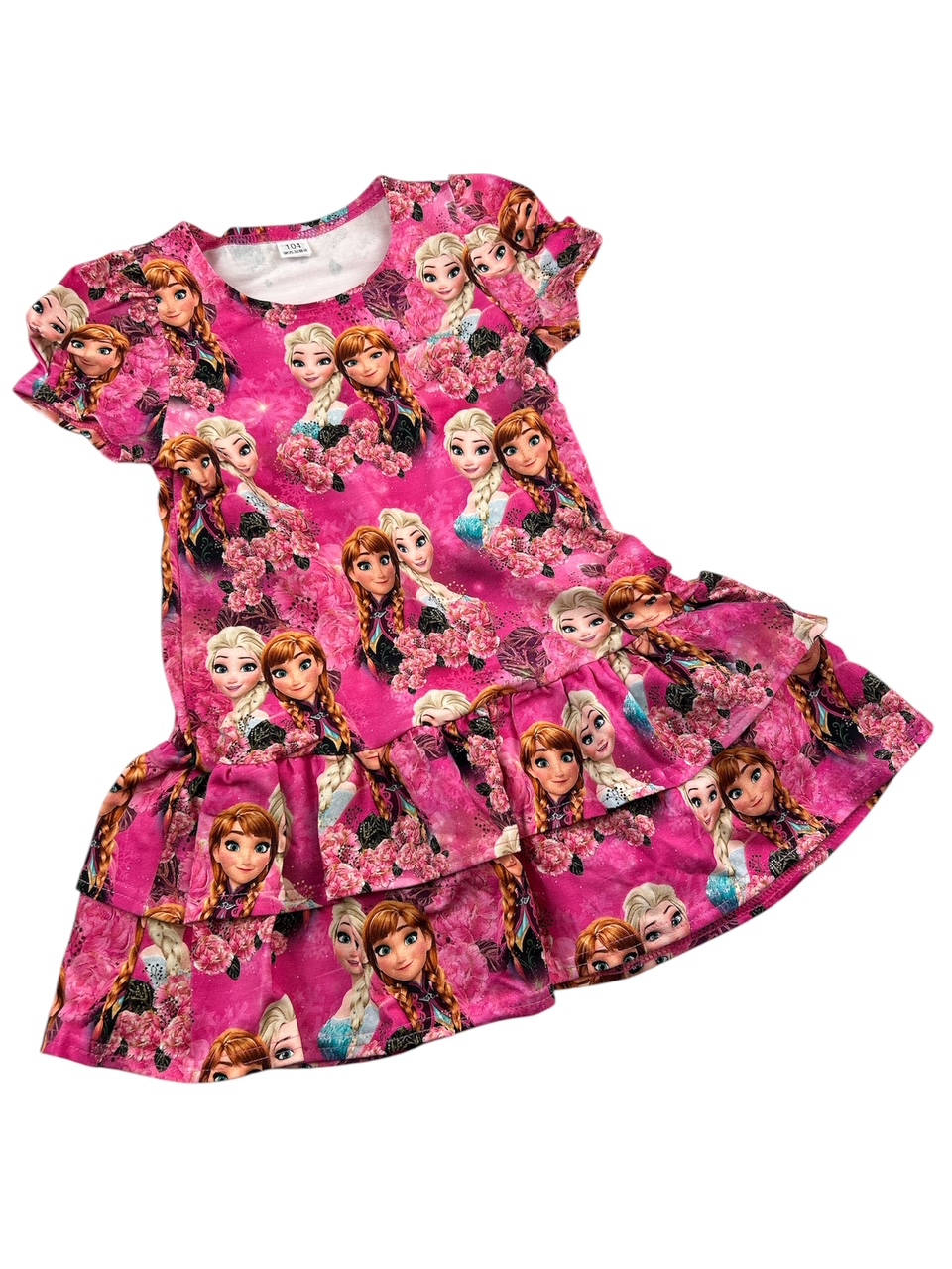Bavlnené letné šaty Frozen 6 Bavlněné šaty Frozen 6 #new25 - Obrázek 1