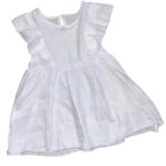 Mušelínové šaty #new25 - biele