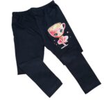 Bavlnené legíny BALLERINA CAPPUCCINA jesen25 - čierne