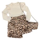 Letní šaty s kabelkou pink rose #new25 (Kópia) (Kópia)