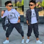 Trojité džíny COURAGE - tmavě šedé (nové) (Kópia)