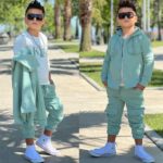 Trojkomplet BLACK King - mentolový