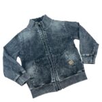 Bomber mikina džíny MIMI - černá