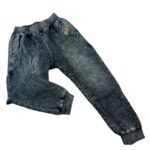 Rifľové tepláky ALA JEANS KLASIK jesen25 - čierne