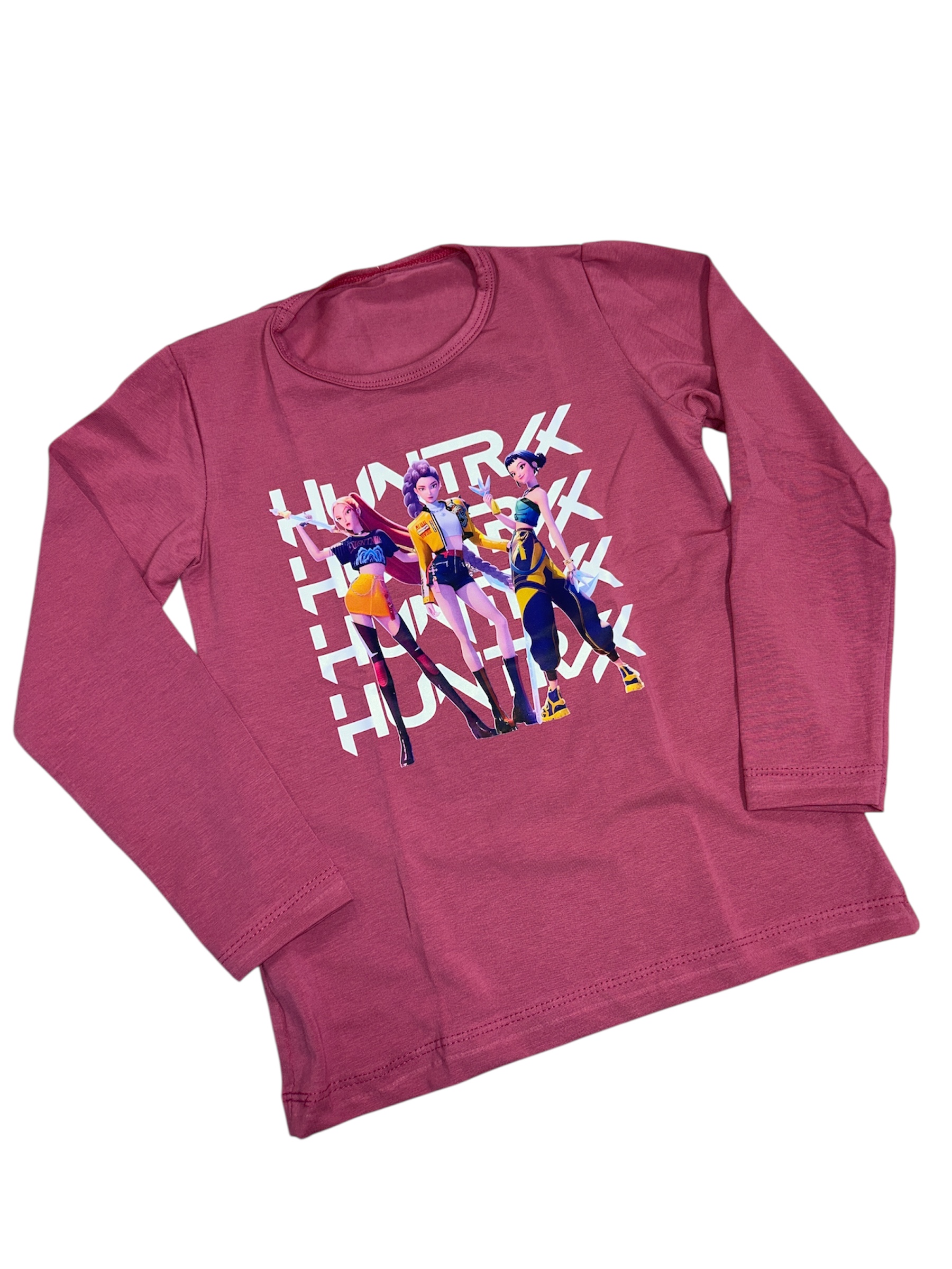 Bavlnený nátelník HUNTRX jesen25 - lososový Bavlnený nátelník HUNTR/X - tmavo púdrová – Obrázok 1