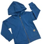 Zateplená mikina s kapucňou MIMI jesen25 - modrá