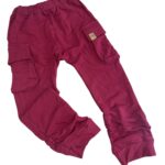 Tepláky MIMI s kapsami - olivová barva-batik (Kópia) (Kópia) (Kópia)