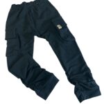 Tepláky MIMI s kapsami - olivová barva-batik (Kópia)