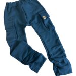 Zateplené tepláky CARGO MIMI jesen25 - petrolej