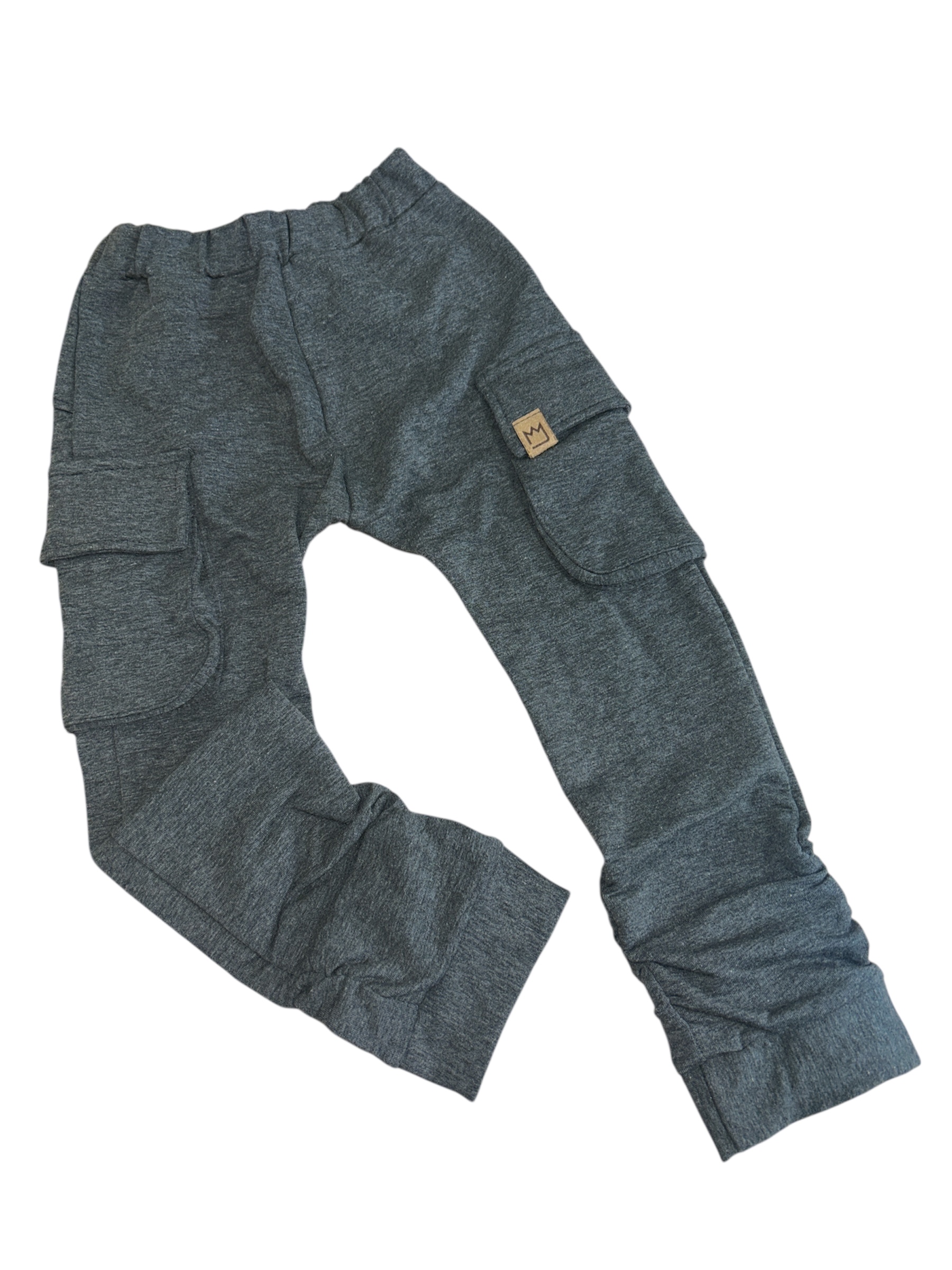 Zateplené tepláky CARGO MIMI jesen25 - šedé