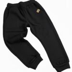 Zateplené tepláky Klasik MIMI jesen25 - čierna