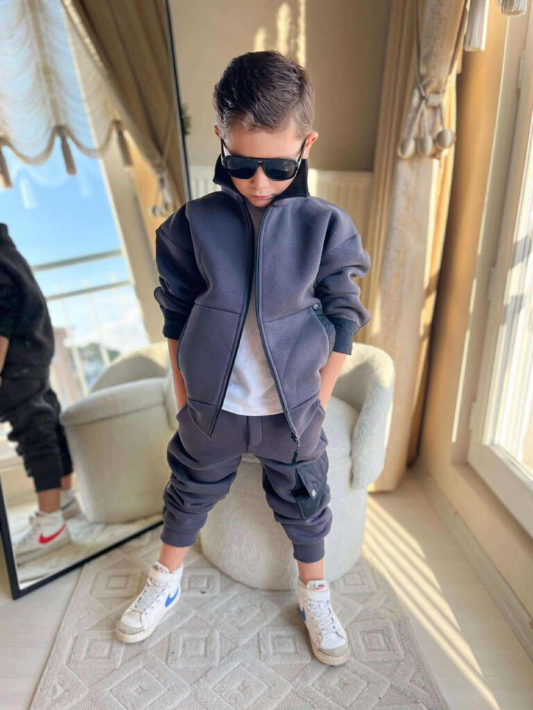 Zateplená súprava BASIC BB jesen25 - antracit