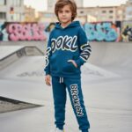 Zateplený komplet BIG BROOKLYN jesen25 - petrol