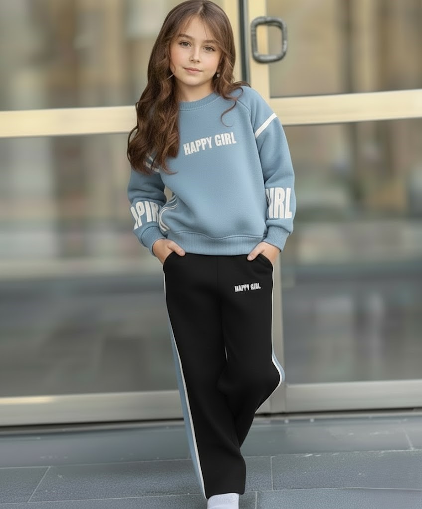 Zateplený komplet HAPPY GIRL jesen25