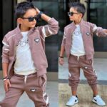 Zateplený trojkomplet ORIGINAL jesen25 - hnedý