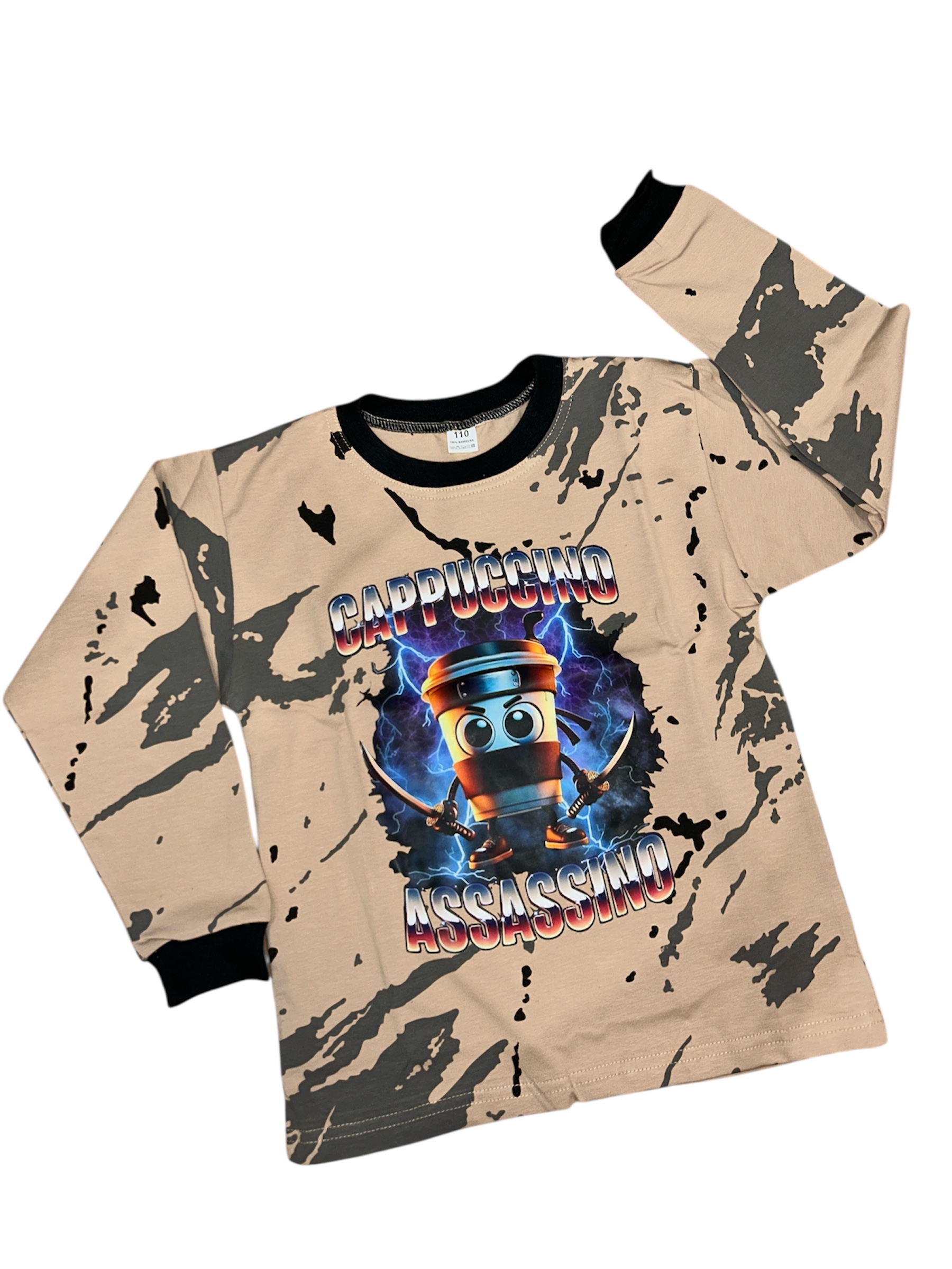 Bavlnený nátelník ASSASSINO - bežový