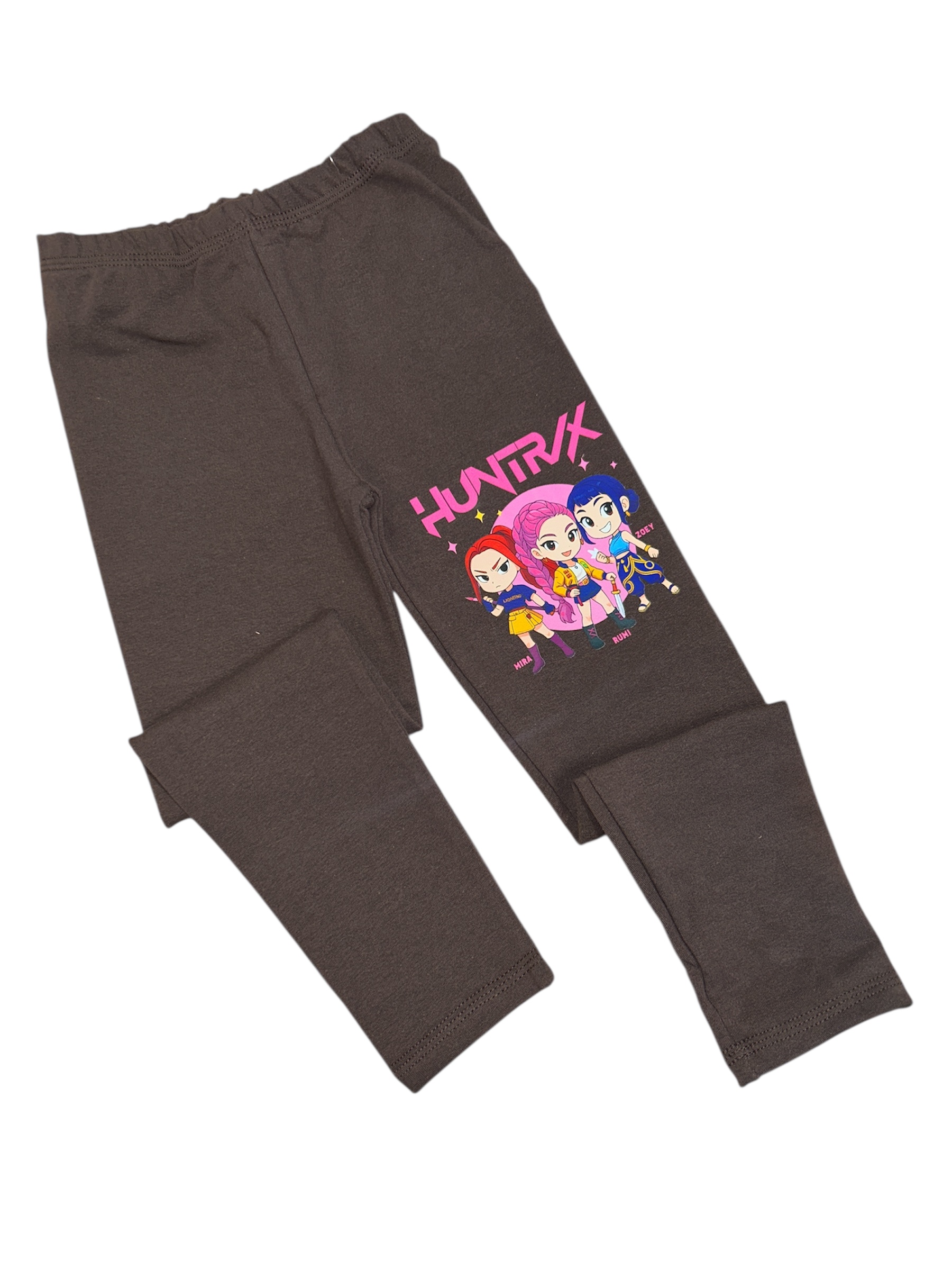 Zateplené bavlnené legíny HUNTRX - čokoládové Zateplené bavlnené legíny HUNTRX - čokoládové