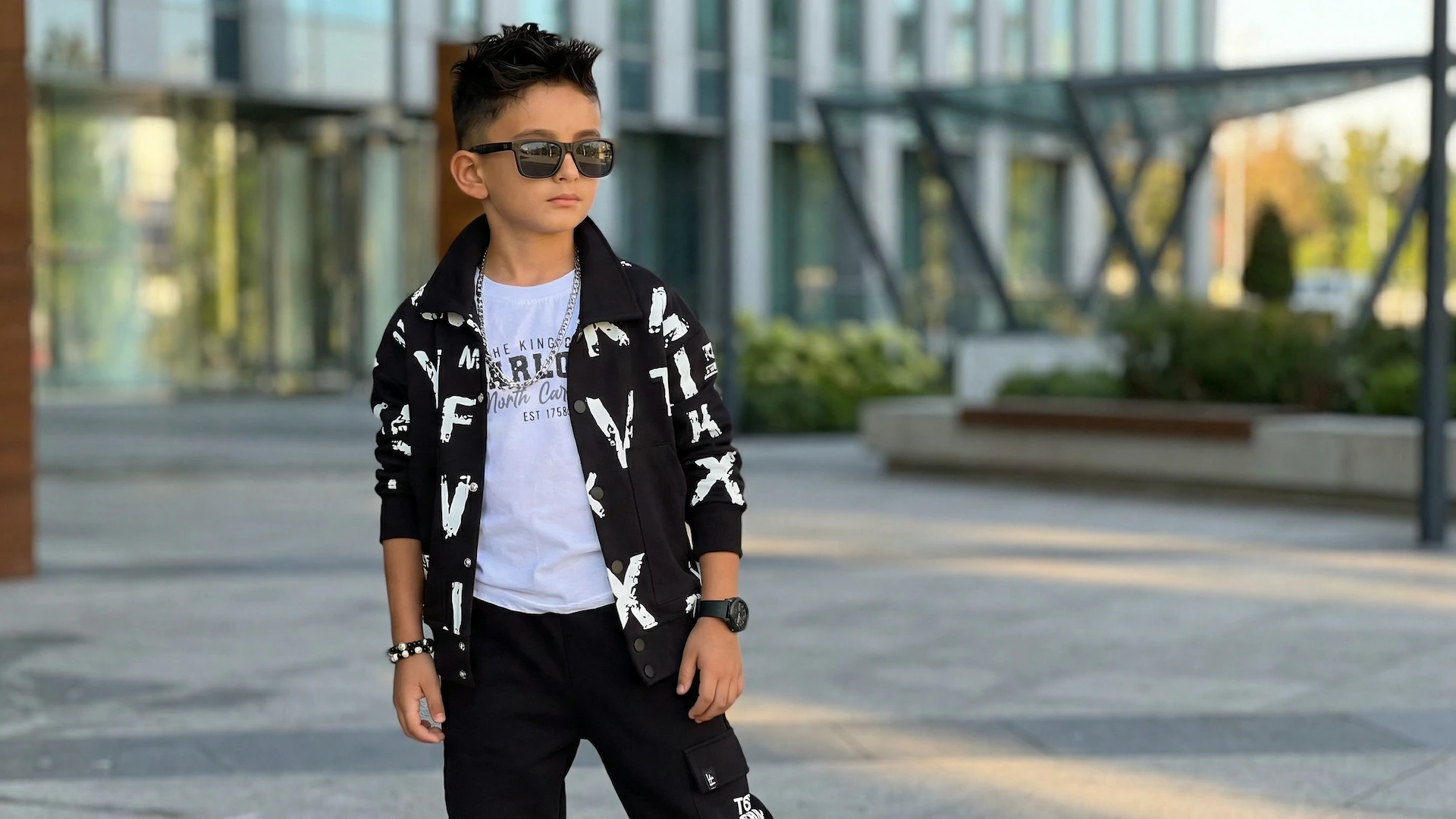 štýlové trojkomplety pre deti