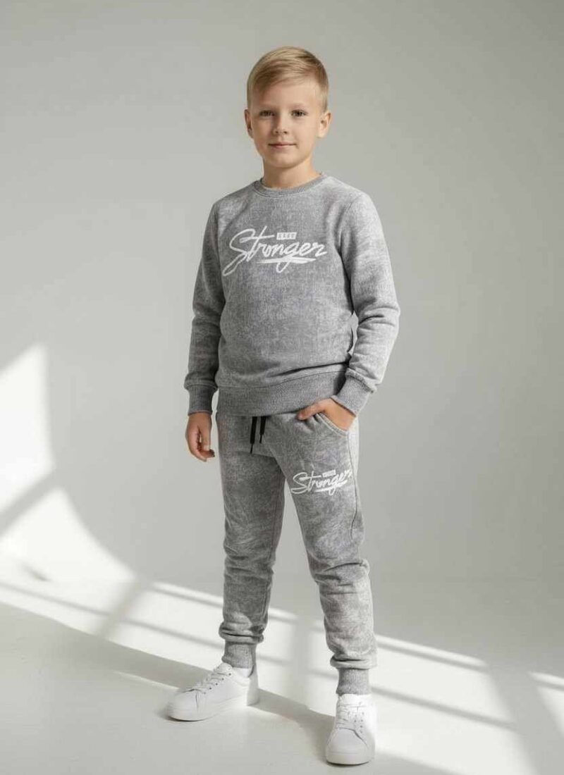 Tepláková bavlnená batik súprava STRONGER