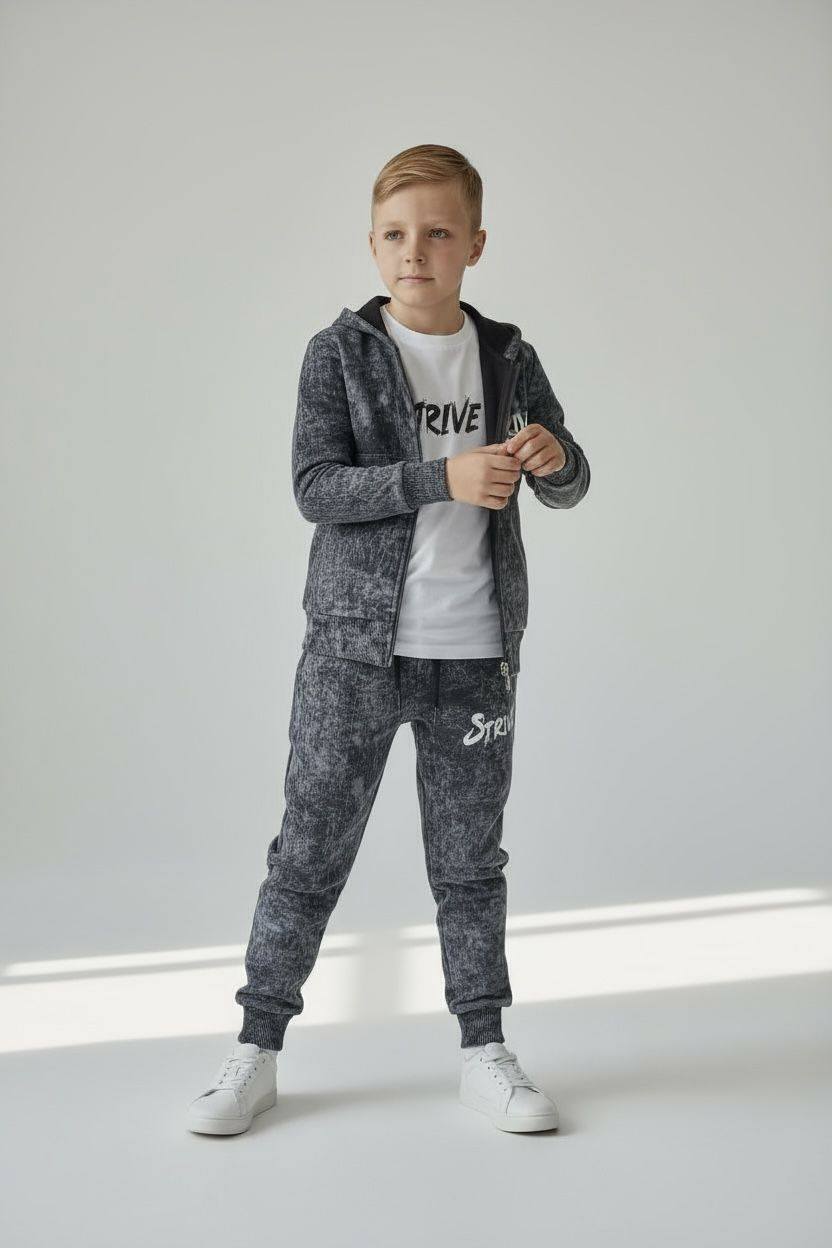 Teplákový bavlnený batik 3-komplet STRIVE