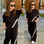 Tepláková súprava THINK HAPPY - čierny